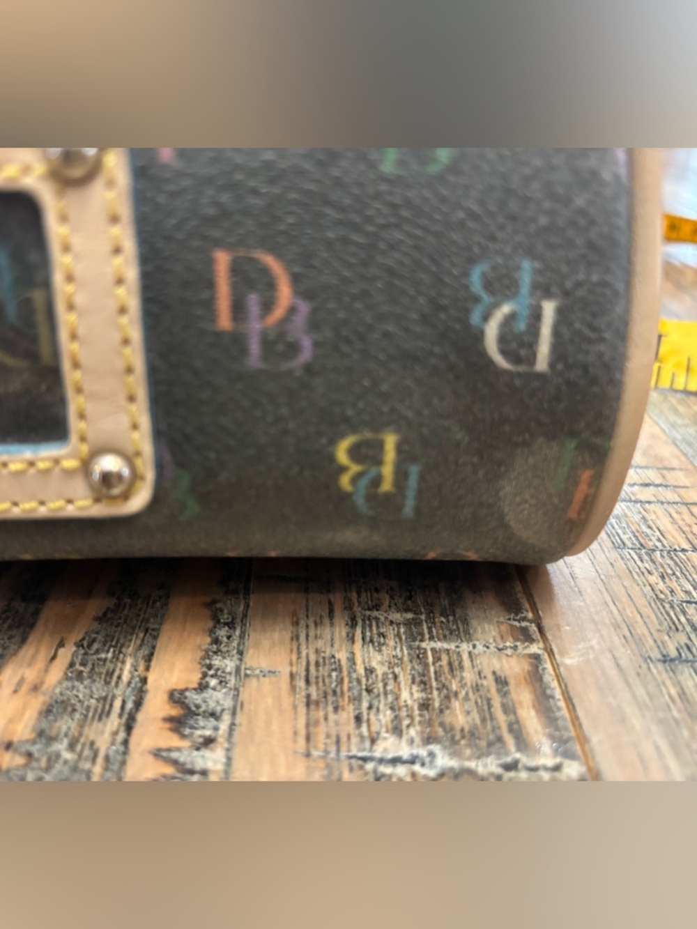 Dooney & Bourke Signature Mini Bowler Bag - Picture 11 of 16
